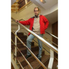 José María González, ayer, en León.