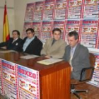 Un momento de la presentación de la velada a celebrar el próximo día 22 de noviembre en La Bañeza