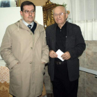 Los historiadores Siro Sanz y Eutimio Martino.