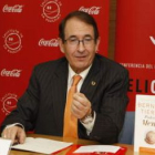 Bernabé Tierno, ayer, durante la conferencia ofrecida en el Cub de Prensa.