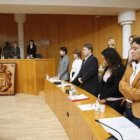 La Corporación guardó silencio por las víctimas de violencia de género