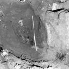 Imagen de uno de los cuerpos que se encontraron en Palat en la excavación de 1987