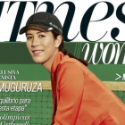 La tenista Garbiñe Muguruza protagonista la portada de 'Fitness Woman'.