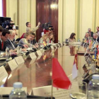 Un momento de la reunión, ayer en Madrid, del Consejo Consultivo sobre la PAC.