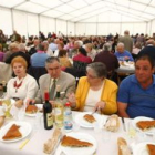 La música y la gastronomía presidieron los actos de los centros gallegos de la comunidad.