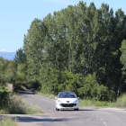 Carretera de la Diputación entre Cacabelos y Villamartín de la Abadía. L. DE LA MATA