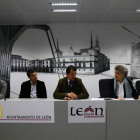 Raúl Sancho, Francisco Valero, Juan Pablo García, Margarita Morais y David de la Varga hablaron de los nuevos actos de la JOL.