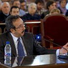 El sastre José Tomás, durante su comparecencia como testigo.