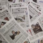 Portadas de los periódicos que integran Edigrup que, de acuerdo a los datos del Estudio General de Medios, cuentan con 260.000 lectores.