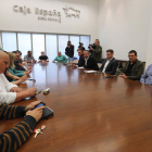 La llamada Mesa de la Energía se reunió ayer en el Centro Cultural Río Selmo de Ponferrada. DE LA MATA
