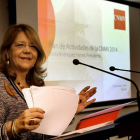 Elvira Rodríguez presenta los planes de la CNMV para el 2014.