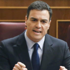 El secretario general del PSOE, Pedro Sánchez.