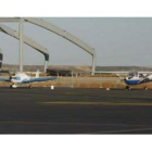 Dos de las avionetas que participaron el año pasado en el Raid Aéreo del Noroeste Ibérico.