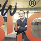 El director general de NewBIC, José Ignacio Goñi, en las nuevas oficinas de la empresa, en el edificio El Trovador.