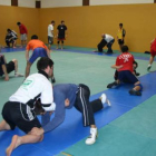 Humphrey, durante un entrenamiento.