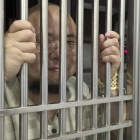 Wu Gan, detenido en la comisaría de Nanchang, en una imagen de mayo del 2015.