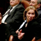 Livni, ayer, en un momento de la apertura de la sesión de invierno del parlamento israelí