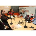 Víctor González, Juan Antonio Rodríguez, la moderadora Nuria González, Matías Llorente y José Antoni