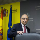 El ministro de Hacienda, Cristóbal Montoro.