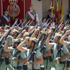 El rey presidió el acto central del Día de las Fuerzas Armadas. P. Z.