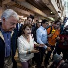 González y la esposa del alcalde mayor de Caracas.