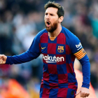 Messi apuesta por seguir en el Barcelona, al menos, una temporada más. ALEJANDRO GONZÁLEZ