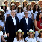 Ignacio Galán, José Guirao y María José Rienda, tras la firma del convenio para Universo Mujer. VÍCTOR LERENA