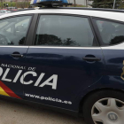 Coche de intervención de la Policía Nacional en León. RAMIRO