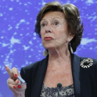 La excomisaria europea de Competencia, Neelie Kroes.