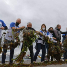 Imagen de una actividad de limpieza dentro del proyecto Plancton. DL