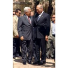 Abás y Olmert siguen con sus contactos