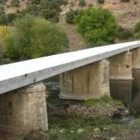 Las obras de hormigonado en el puente de La Seca de Alba concluyeron ayer
