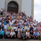 Los antiguos alumnos del seminario menor de La Bañeza se reunieron para conmemorar el cincuenta aniversario del edificio.