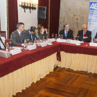 Silván, ayer, en su participación en la Convención de Autoescuelas. F. OTERO PERANDONES