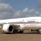 El avión presidencial puesto a la venta por el gobierno de México.