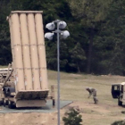 Sistema antimisiles THAAD en Corea del Sur.
