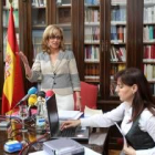 La fiscal jefe, Lourdes Rodríguez Rey, presentó la memoria de la Fiscalía