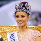 Megan Young, Miss Filipinas, recién coronada Miss Mundo 2013.