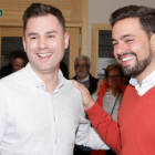 Cendón y Moreno, tras las primarias del domingo. SECUNDINO PÉREZ