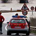 Imagen de archivo de una patrulla de la Policía Foral de Navarra.