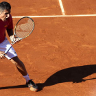 Nicolás Almagro se impuso ayer en el segundo partido del día al gigante estadounidense John Isner.