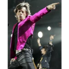 Mick Jagger, líder de los Rolling Stones durante un concierto en Canadá