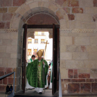Julián López abre la Puerta del Perdón en el acto celebrado ayer