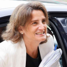 La ministra para la Transición Ecológica, Teresa Ribera, en su reciente visita a Luxemburgo.  JULIEN WARNAND