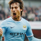 David Silva marcó ayer un gol y dio una asistencia en la derrota de su equipo 3-2 ante el Liverpool