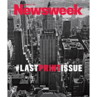 La portada de la última edición en papel de la revista 'Newsweek'.