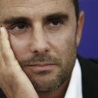 Falciani en una rueda de prensa en Francia en 2015.
