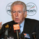 Monti, este viernes, en una rueda de prensa.
