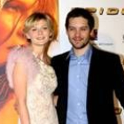 Los actores Tobey Maguire y Kirsten Dunst anoche en Madrid