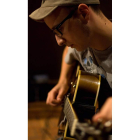 El guitarrista pontevedrés de jazz Virxilio da Silva.